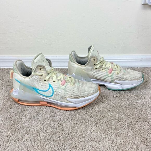 Nike LeBron Witness 6 ‘Easter’ Coconut Milk Basketball Sneakers main image 6